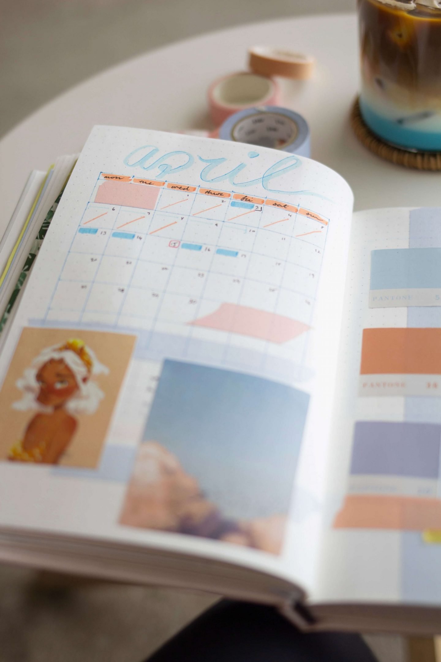 Is it April already?! See how I set up my new bullet journal in